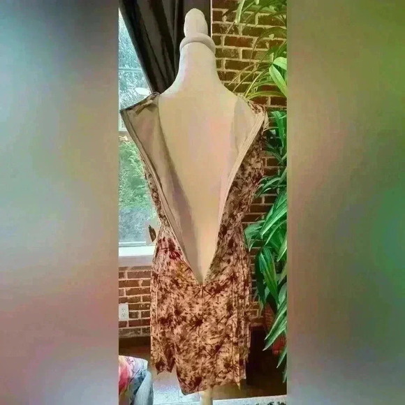 Forever 21 Multicolor-Pleaded Dress-Size M-NWT - Picture 7 of 8